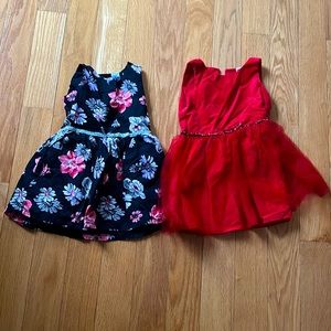 Bundle of Carter's Girl's Dresses 2T